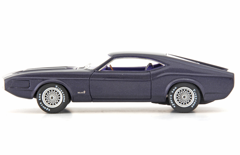 Ford Mustang Milano Fastback Concept dunkel violett 1:43