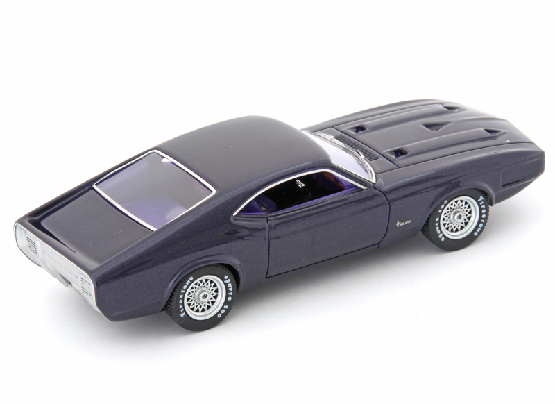 Ford Mustang Milano Fastback Concept dunkel violett 1:43