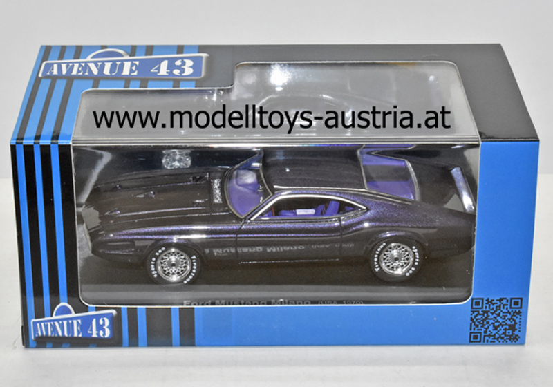 Ford Mustang Milano Fastback Concept dunkel violett 1:43