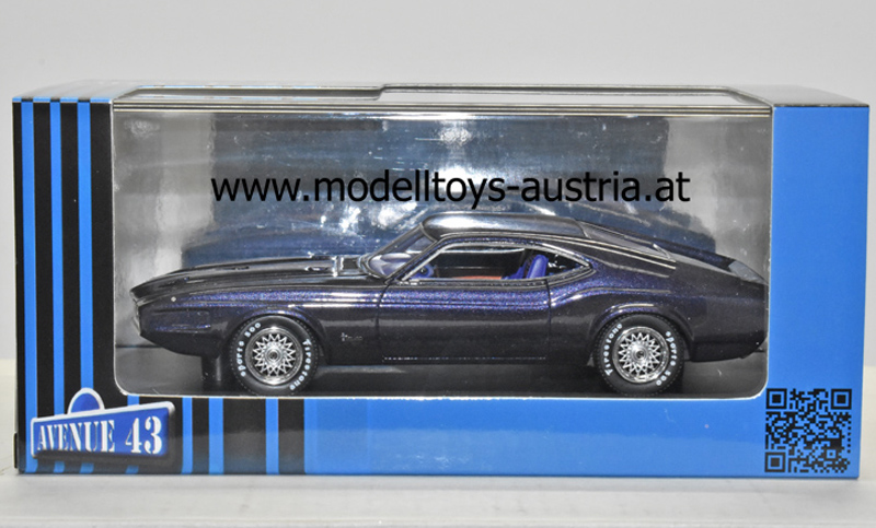 Ford Mustang Milano Fastback Concept dunkel violett 1:43