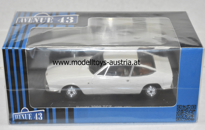 Rover 2000 TCZ Coupe 1967 weiss 1:43