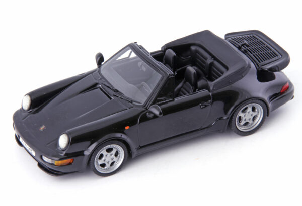 Porsche 911 964 Cabrio Turbo 1993 schwarz 1:43
