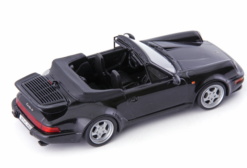 Porsche 911 964 Cabrio Turbo 1993 schwarz 1:43