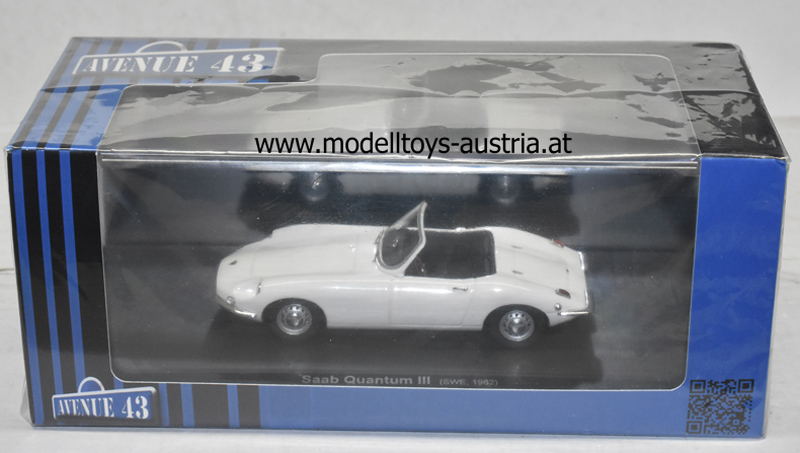 Saab Quantum III Cabrio 1962 weiss 1:43