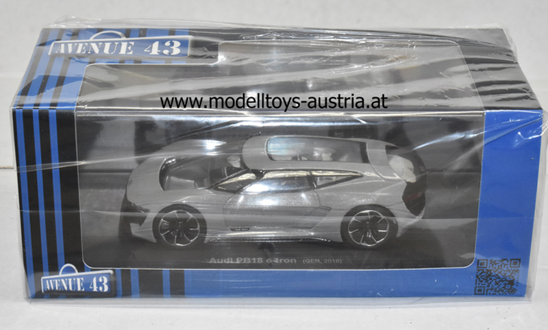 Audi PB-18 e-tron 2018 grau 1:43 Elektro Mobilität