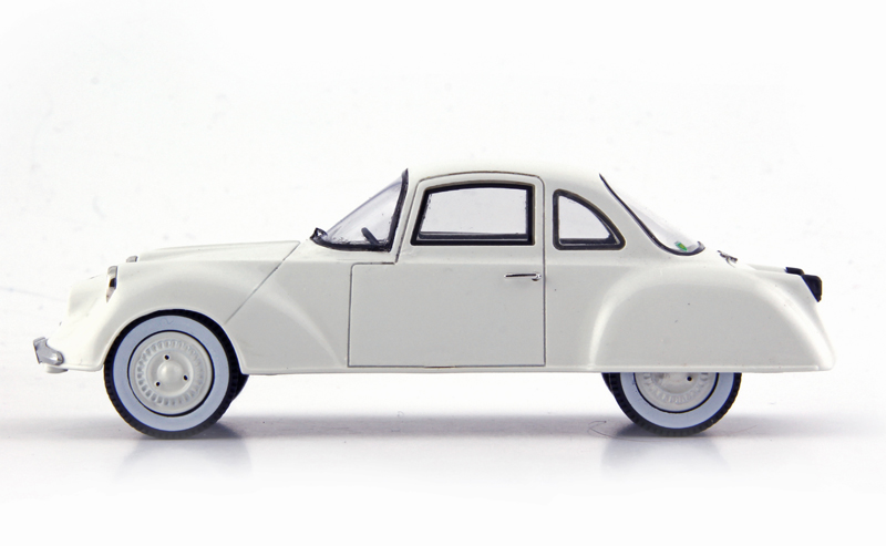 Citroen 2CV DF 2 CV DF Coupe 1956 weiss 1:43