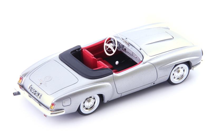 Mercedes Benz 190 SL Speedster Cabrio 1954 silber 1:43