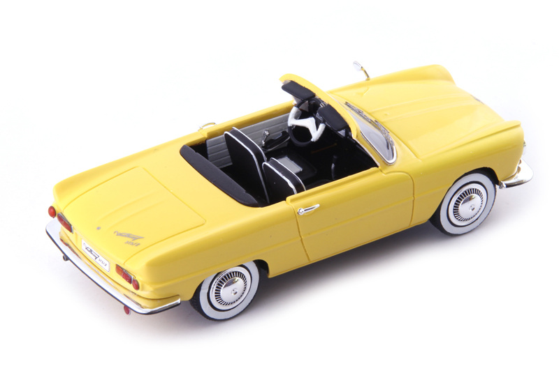 Wartburg 313/2 Sport Cabrio 1960 gelb 1:43