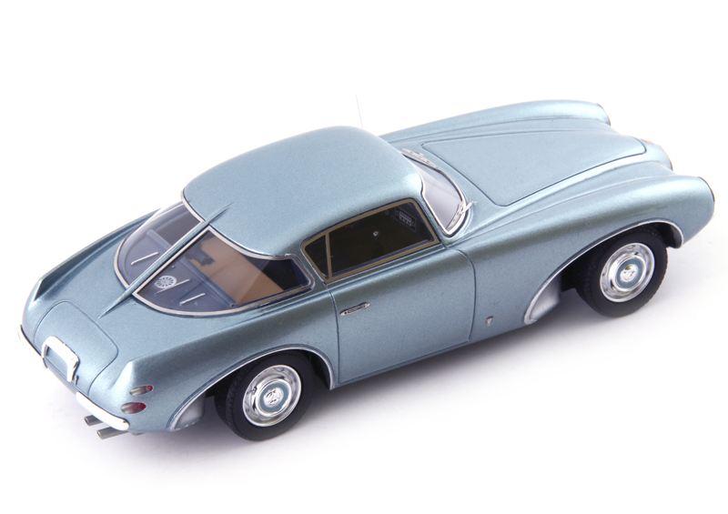 Abarth 1500 Biposto Bertone Coupe 1952 silber metallik 1:43