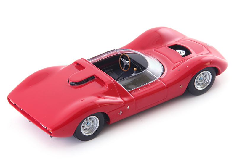 DeTomaso De Tomaso Competizione 2000 1965 rot 1:43