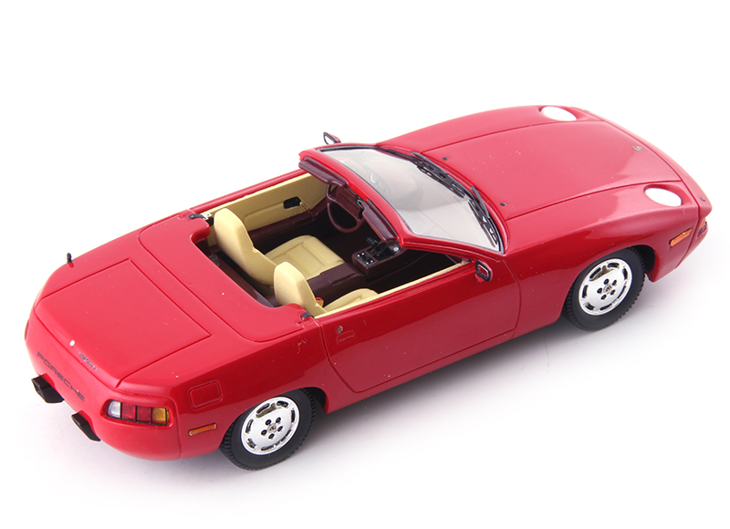 Porsche 928 Cabrio 1981 Carelli Design USA rot 1:43
