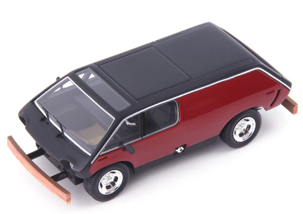 Brubaker Box Sport Van 1972 rot / schwarz 1:43