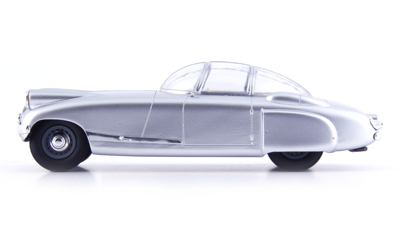 Lysell Rally 1951 silver metallic 1:43