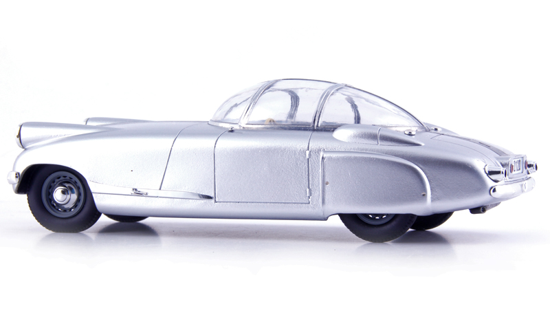 Lysell Rally 1951 silver metallic 1:43