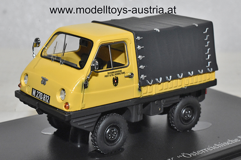Steyr Puch Haflinger 703 APK mit Fiberglas Karosserie 1959 ÖSTERREICHISCHE POST 1:43
