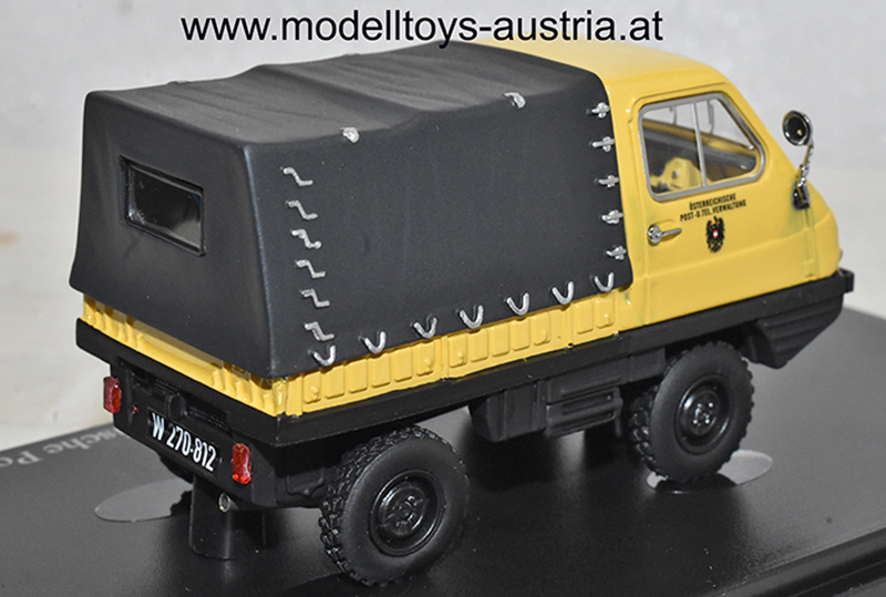 Steyr Puch Haflinger 703 APK mit Fiberglas Karosserie 1959 ÖSTERREICHISCHE POST 1:43