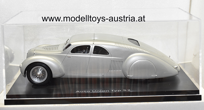 Auto Union Typ 52 Porsche 1935 silber 1:18 Ferdinand Porsche Konstruktion