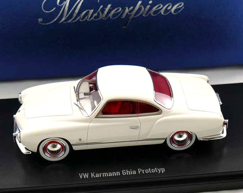 VW Karmann Ghia Coupe Prototyp 1954 ivory 1:43