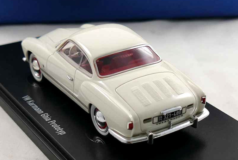 VW Karmann Ghia Coupe Prototyp 1954 ivory 1:43