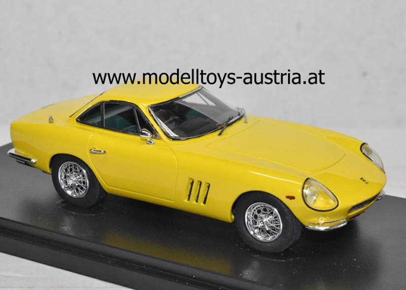 Ferrari 410 GTC Speciale Coupe 1969 gelb 1:43