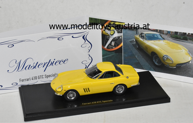 Ferrari 410 GTC Speciale Coupe 1969 gelb 1:43