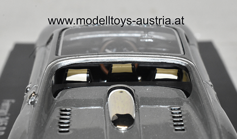 Ferrari 365 P Berlinetta Speciale 3 Sitzer 1966 Personal Car Gianni AGNELLI silber metallik 1:43