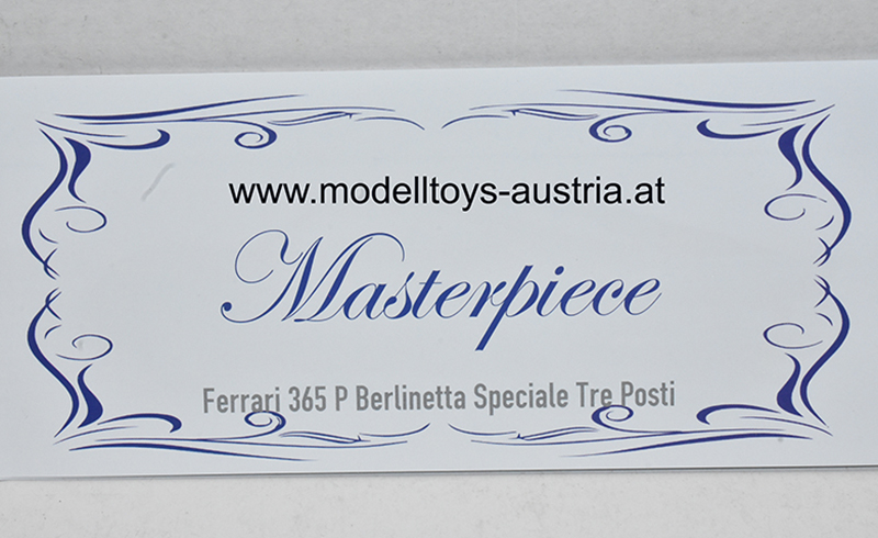 Ferrari 365 P Berlinetta Speciale 3 Sitzer 1966 Personal Car Gianni AGNELLI silber metallik 1:43