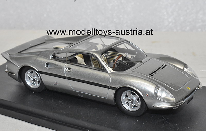 Ferrari 365 P Berlinetta Speciale 3 Sitzer 1966 Personal Car Gianni AGNELLI silber metallik 1:43