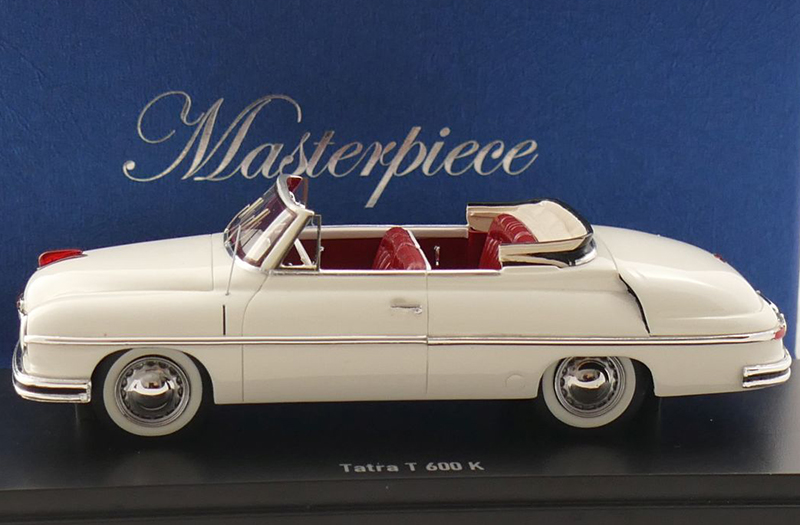 Tatra 600 Cabrio Sodomka 1949 weiss 1:43