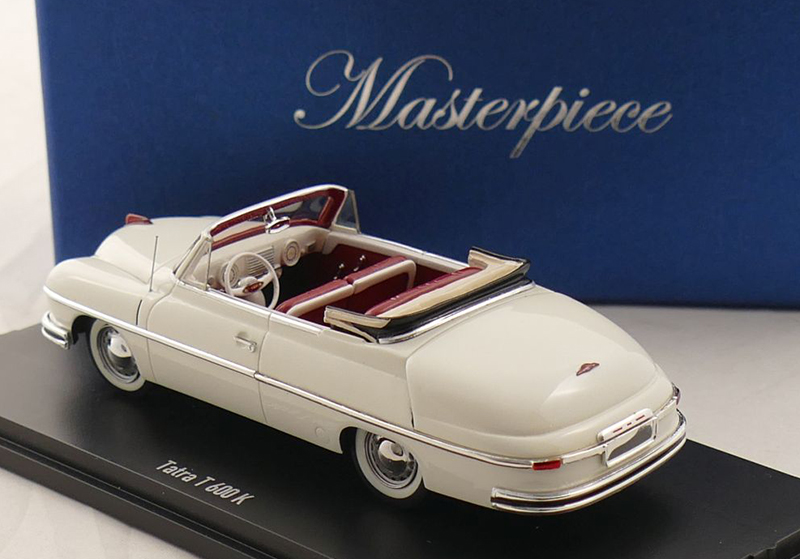 Tatra 600 Cabrio Sodomka 1949 weiss 1:43
