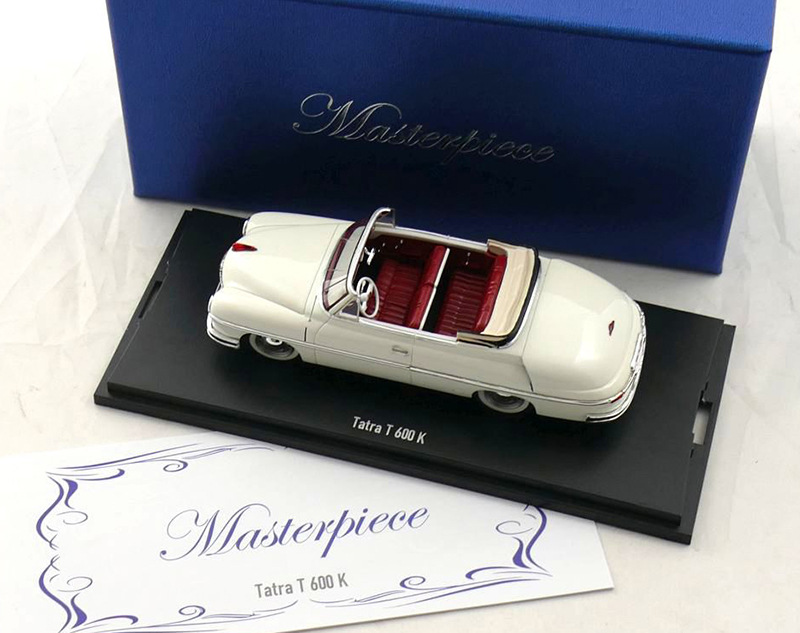 Tatra 600 Cabrio Sodomka 1949 weiss 1:43
