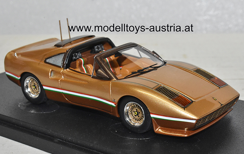 Ferrari 308 GTS Dagger DX George Barris gold / braun 1:43