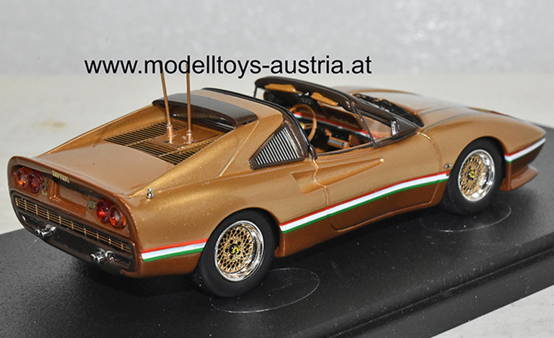 Ferrari 308 GTS Dagger DX George Barris gold / braun 1:43