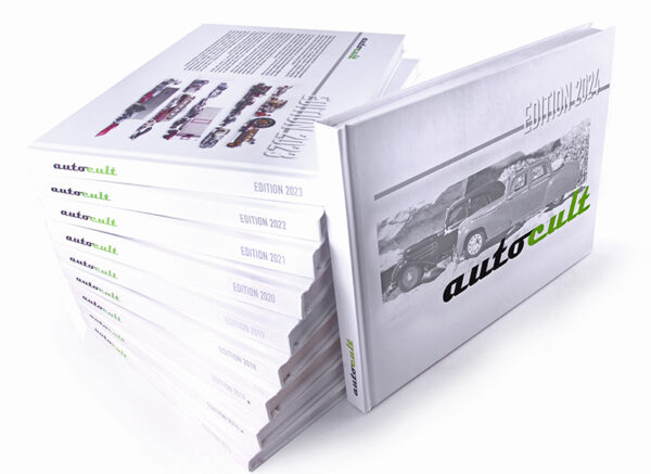 AutoCult Jahrbuch 2024 mit 184 Seiten in Deutsch und Englisch