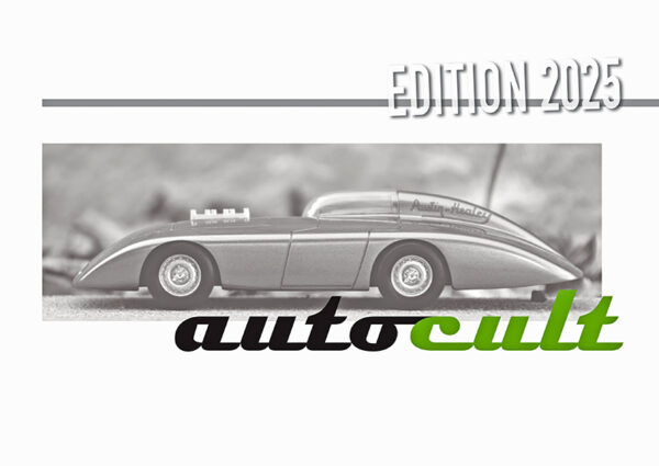 AutoCult Jahrbuch 2025 mit 184 Seiten in Deutsch und Englisch