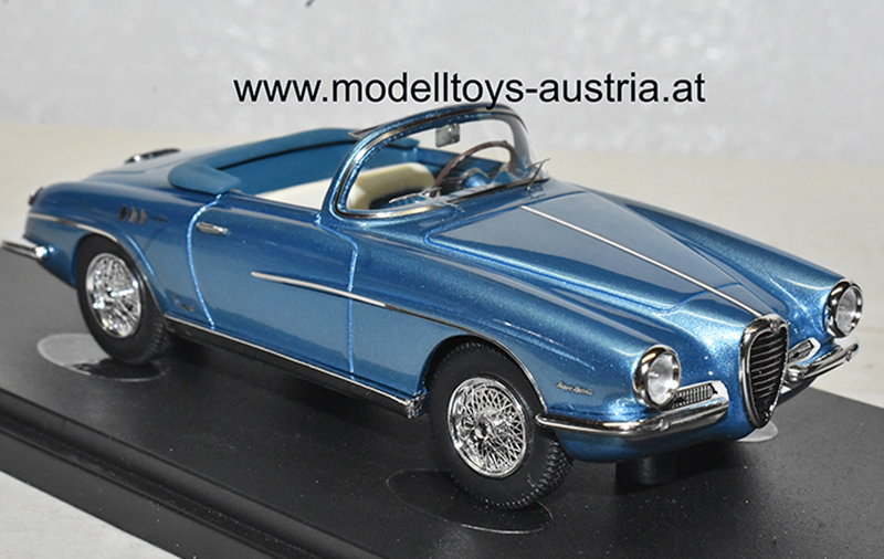 Alfa Romeo 1900 SS VIGNALE Cabriolet La Fleche 1955 hellblau metallik 1:43