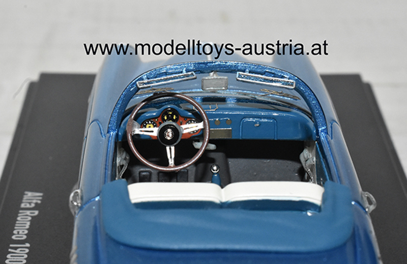 Alfa Romeo 1900 SS VIGNALE Cabriolet La Fleche 1955 hellblau metallik 1:43