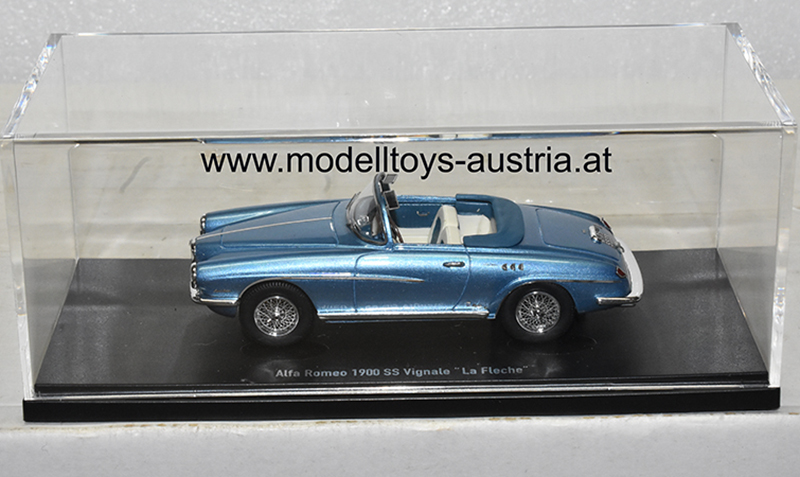 Alfa Romeo 1900 SS VIGNALE Cabriolet La Fleche 1955 hellblau metallik 1:43