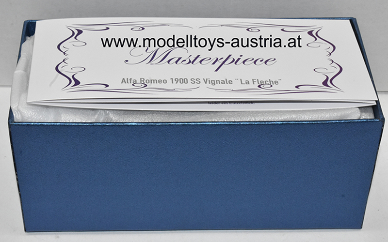 Alfa Romeo 1900 SS VIGNALE Cabriolet La Fleche 1955 hellblau metallik 1:43