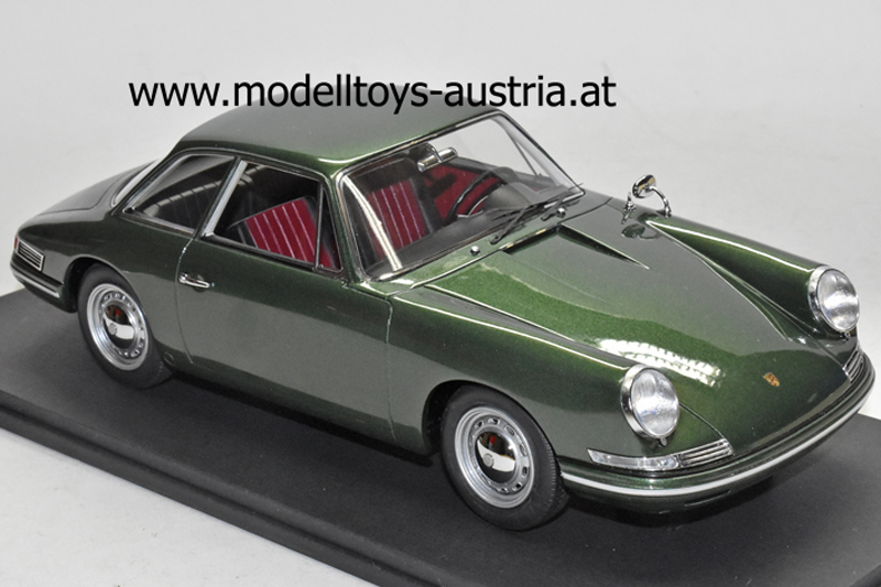 Porsche 911 7T der erste 911er Typ 754 1959 grün metallik 1:18 AutoCult