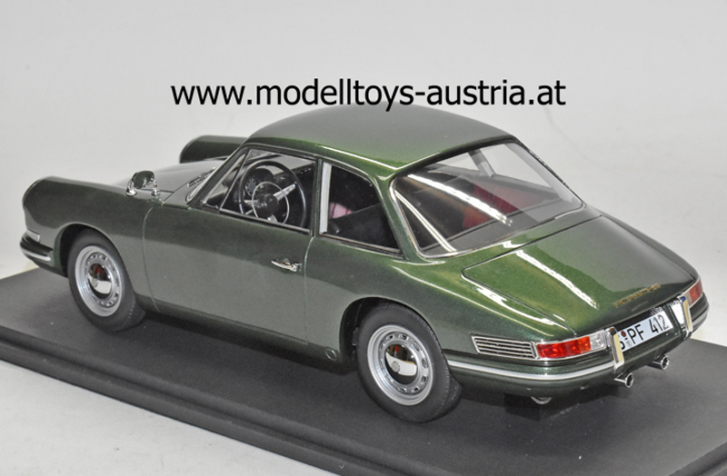 Porsche 911 7T der erste 911er Typ 754 1959 grün metallik 1:18 AutoCult