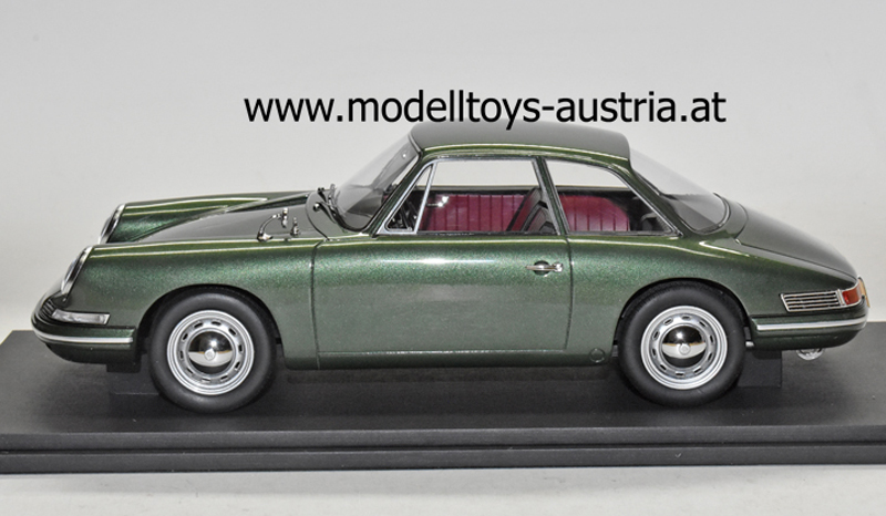 Porsche 911 7T der erste 911er Typ 754 1959 grün metallik 1:18 AutoCult