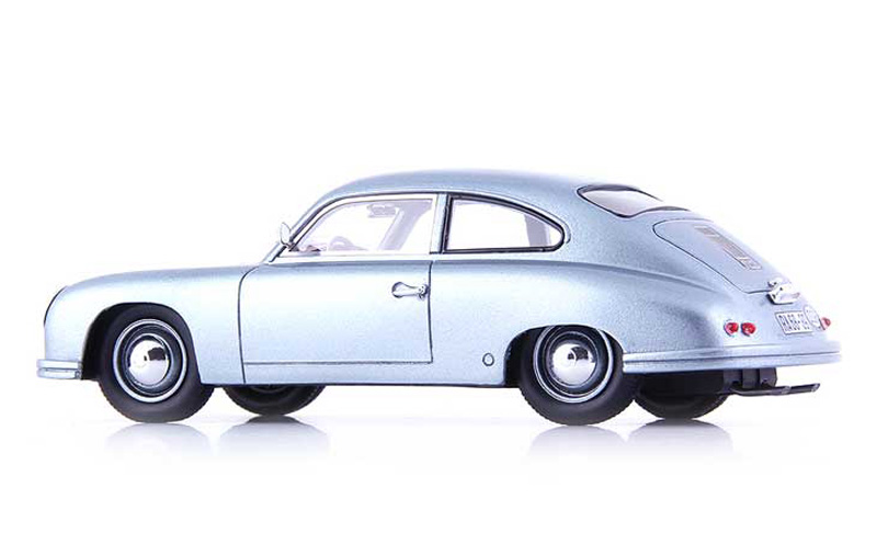 Porsche 356 LINDNER Porsche aus der DDR 1953 silber metallik 1:43