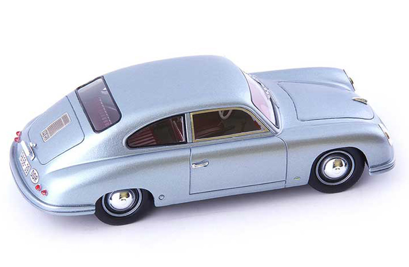 Porsche 356 LINDNER Porsche aus der DDR 1953 silber metallik 1:43