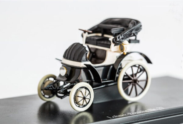 Lohner Porsche Nr.27 Cabrio offen 1900 Semper Vivus Elektroauto schwarz 1:43 Ferdinand Porsche Konstruktion