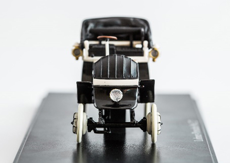 Lohner Porsche Nr.27 Cabrio offen 1900 Semper Vivus Elektroauto schwarz 1:43 Ferdinand Porsche Konstruktion