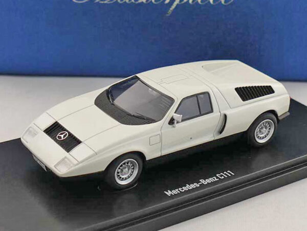 Mercedes Benc C111 Coupe 1969 PRESENTATION IAA weiss 1:43