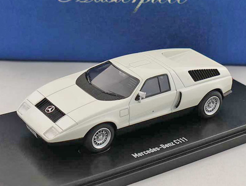 Mercedes Benc C111 Coupe 1969 PRESENTATION IAA weiss 1:43