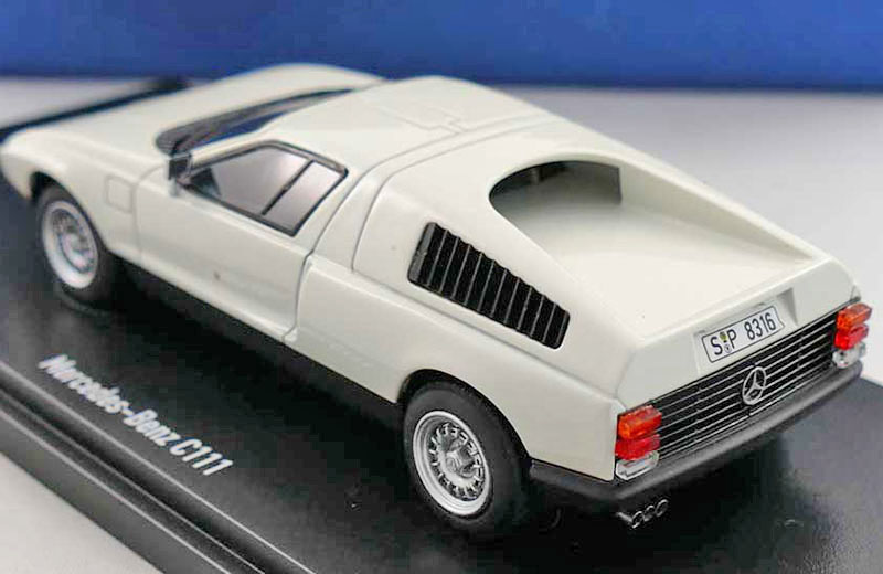 Mercedes Benc C111 Coupe 1969 PRESENTATION IAA weiss 1:43