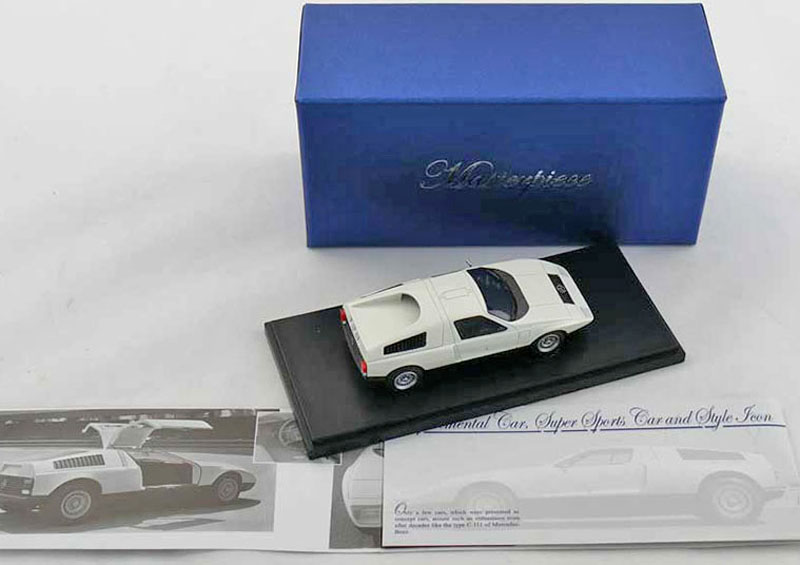 Mercedes Benc C111 Coupe 1969 PRESENTATION IAA weiss 1:43